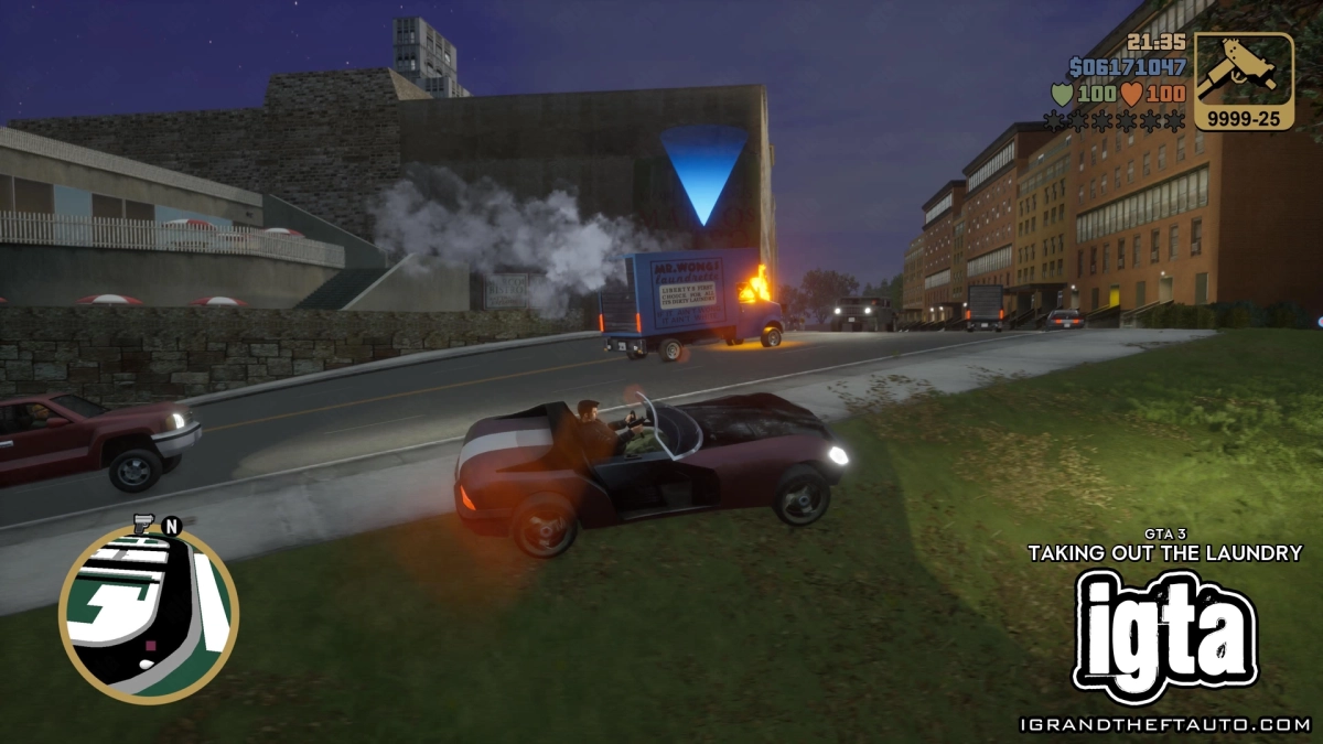 GTA 3 Taking Out The Laundry 14
