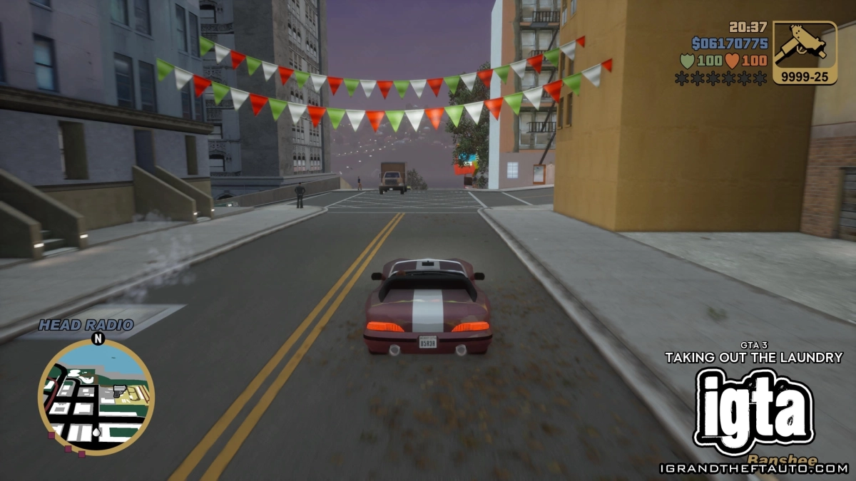 GTA 3 Taking Out The Laundry 4