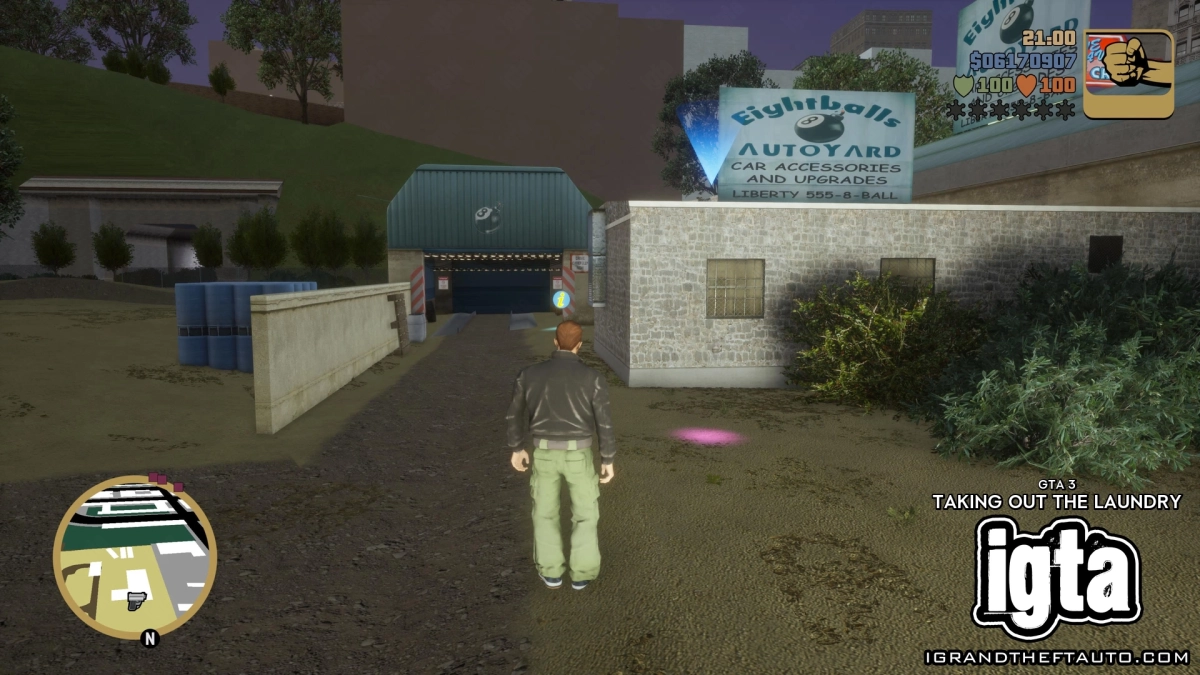 GTA 3 Taking Out The Laundry 5