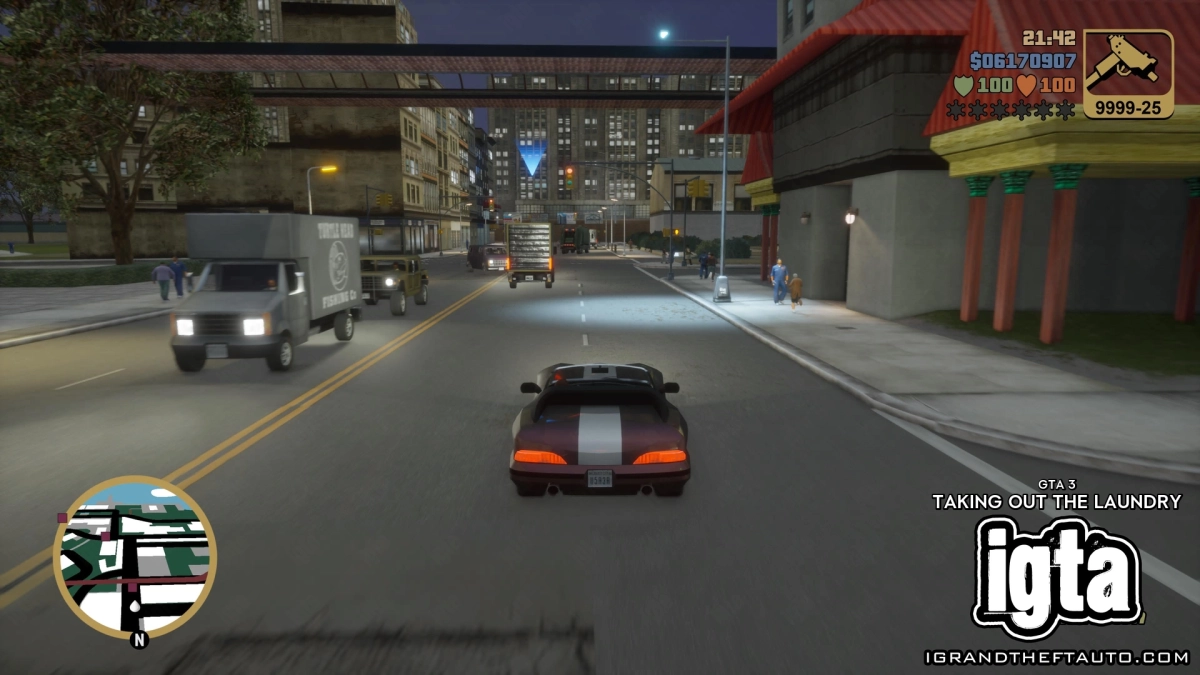 GTA 3 Taking Out The Laundry 7