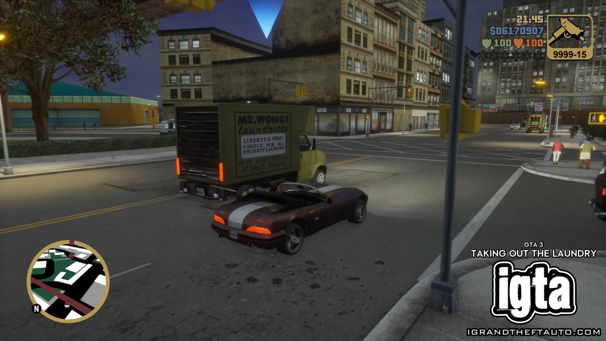 GTA 3 Taking Out The Laundry 8