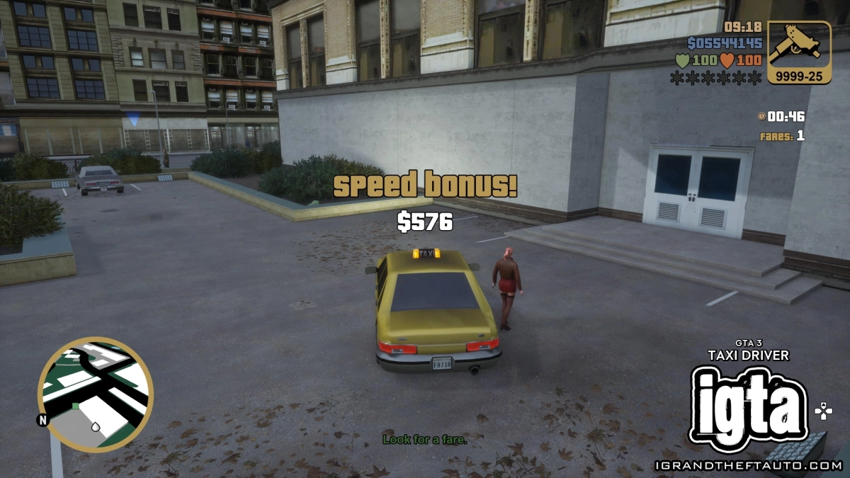 GTA 3 Taxi Driver 4