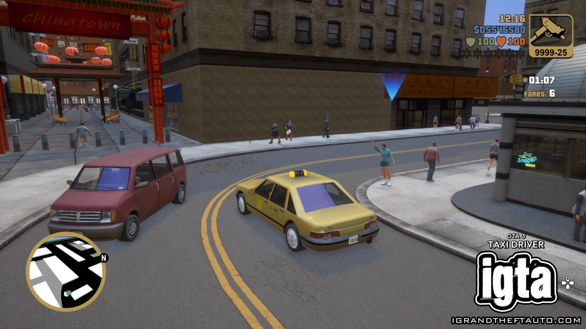 GTA 3 Taxi Driver 7