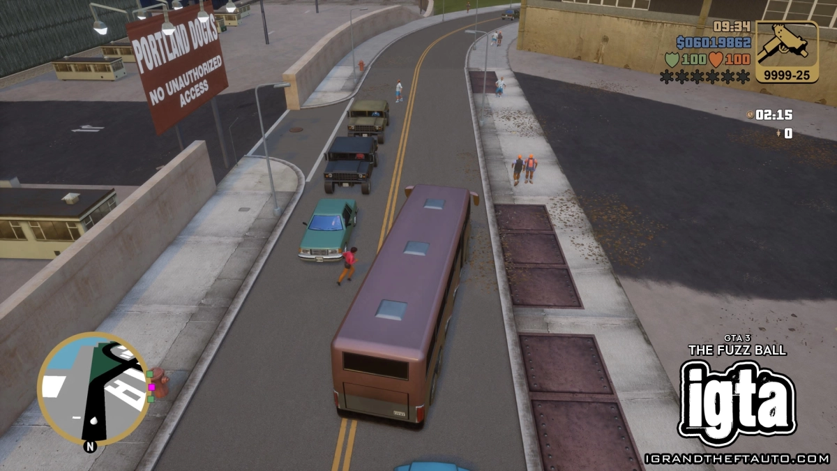 GTA 3 The Fuzz Ball 12