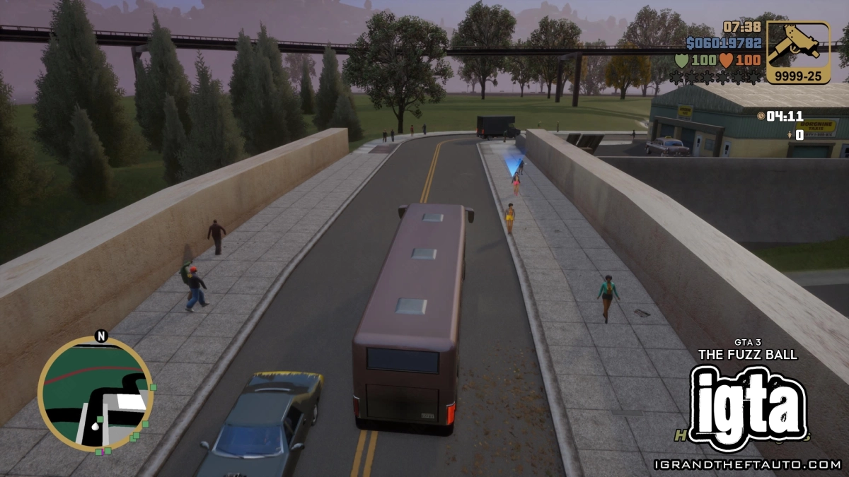 GTA 3 The Fuzz Ball 8