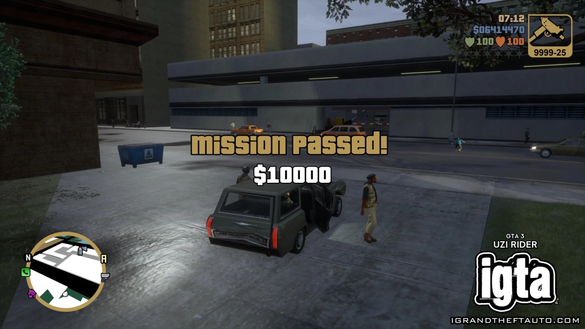 GTA 3 Uzi Rider 12