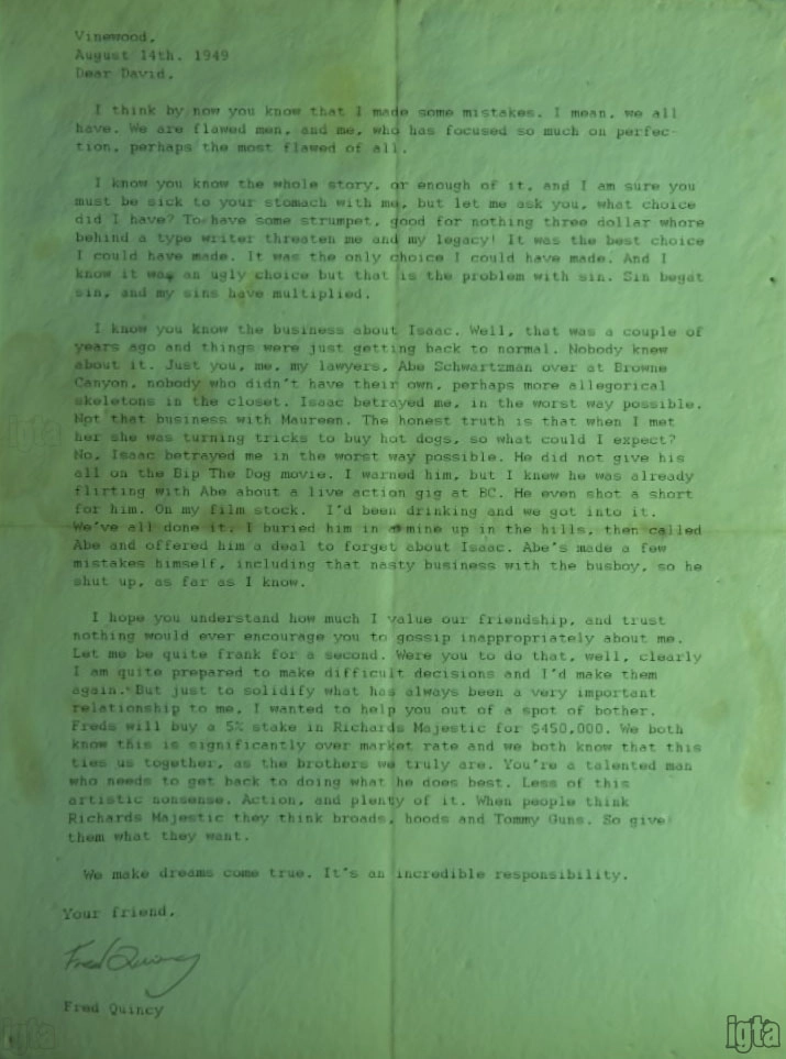 GTA 5 Murder Mystery Letter