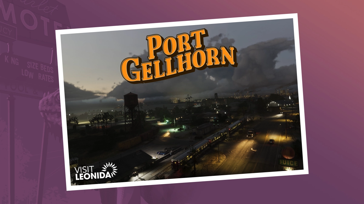 Port Gellhorn Postcard Landscape