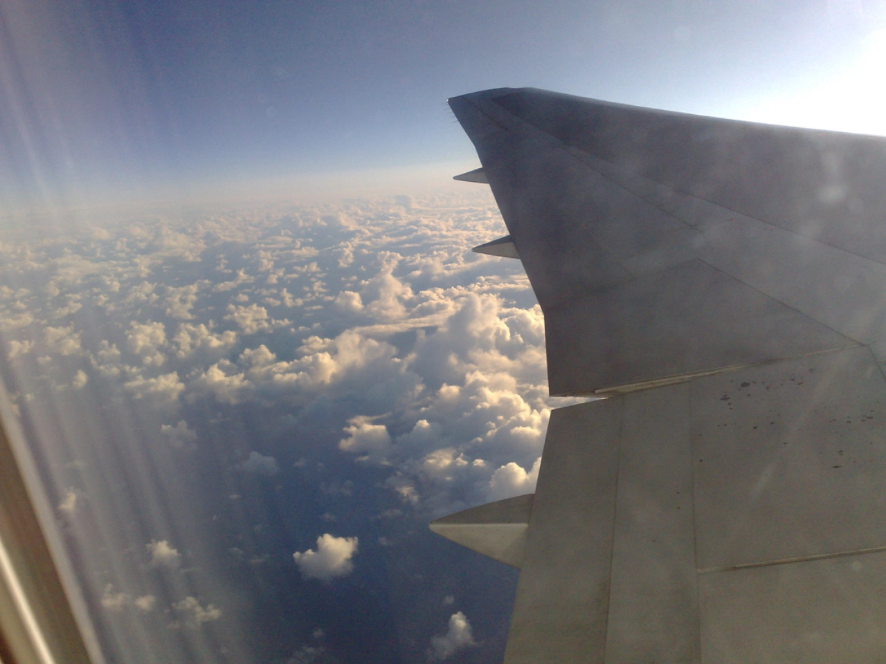 Clouds...