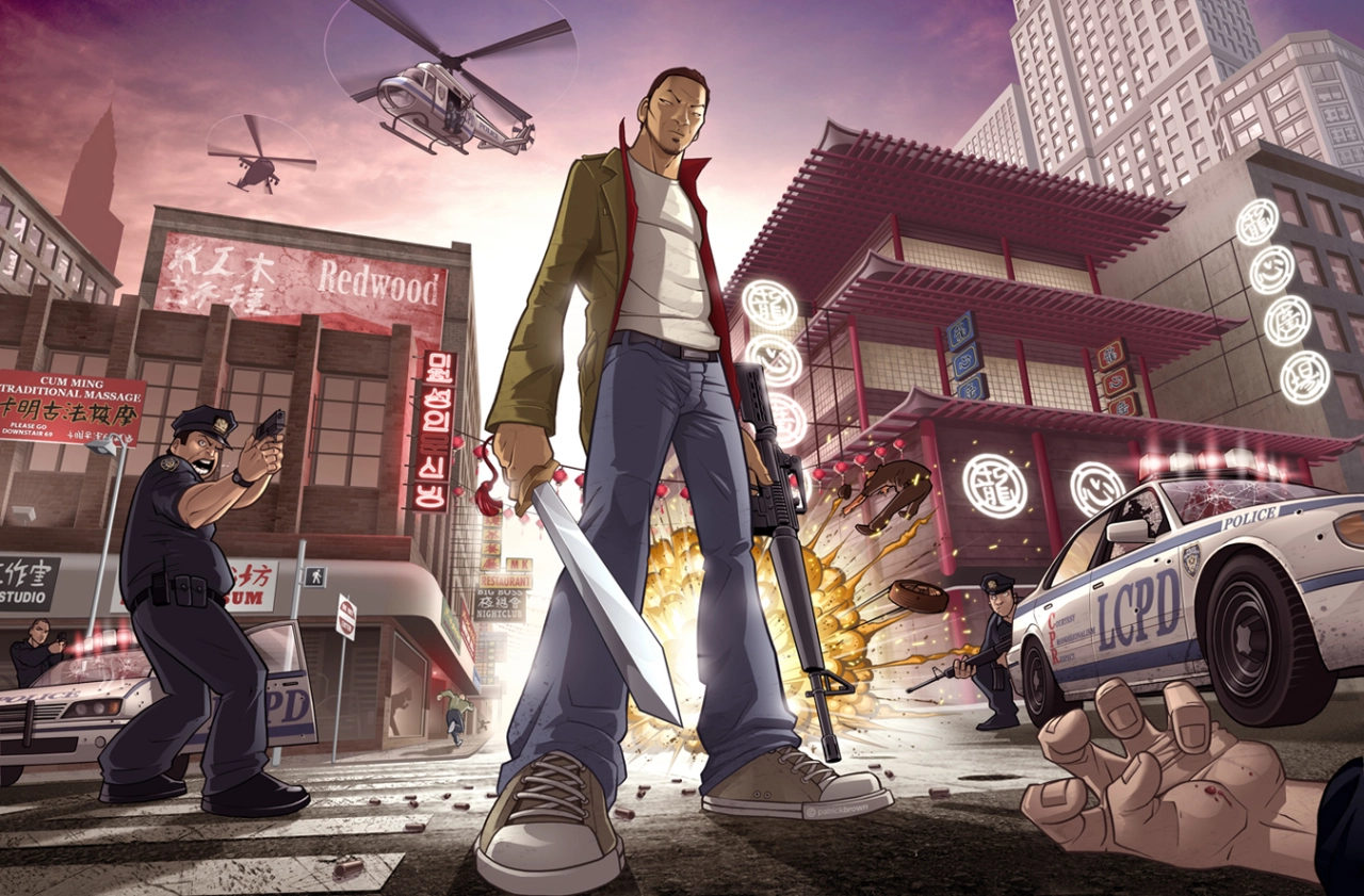 Chinatown Wars Fan Art