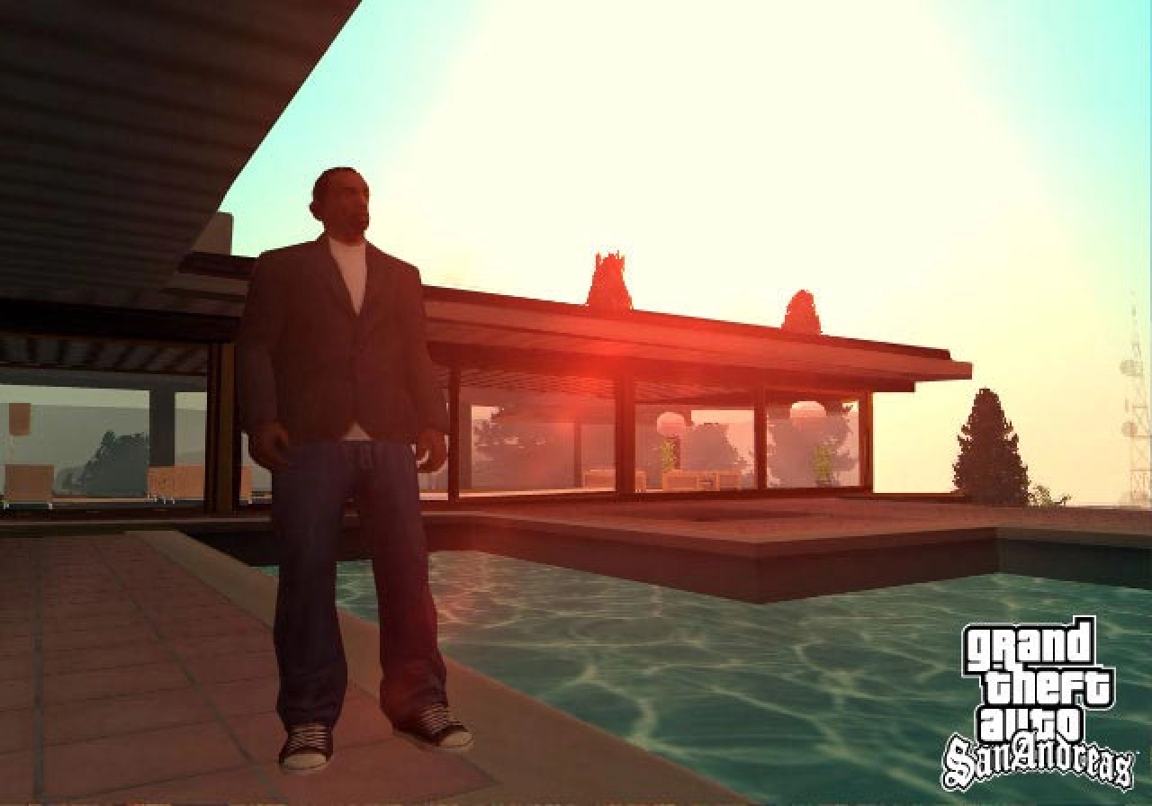 The Place Has a Nice Pool