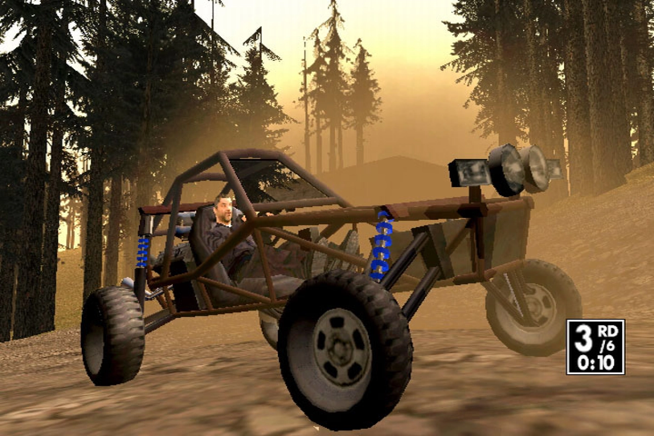 Offroad and in 3rd!I Gotta Win This Time!