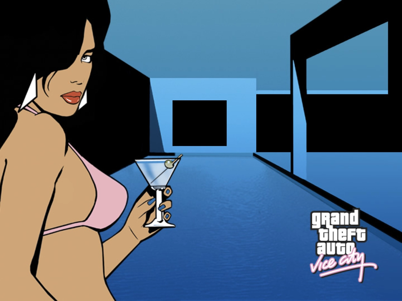 Bikini Girl Character Artwork
