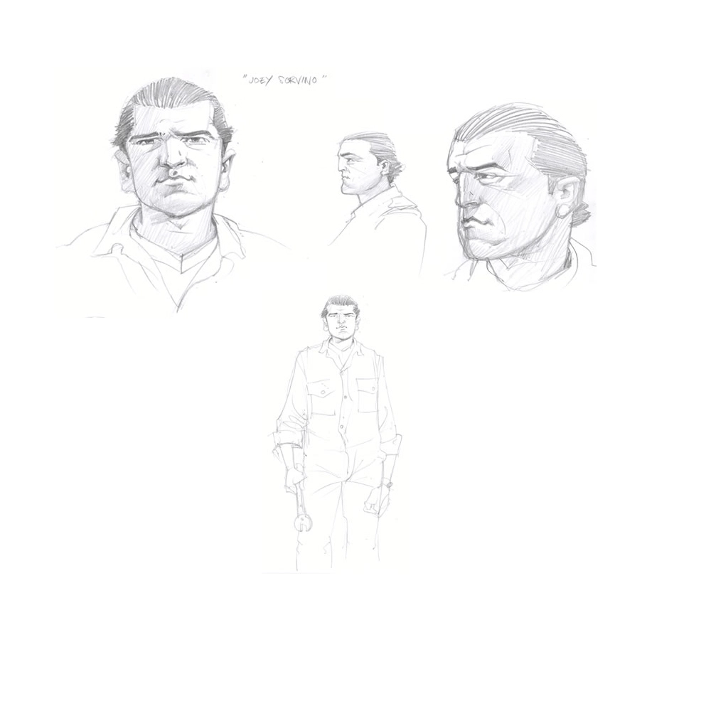 Character Sketches - Joey