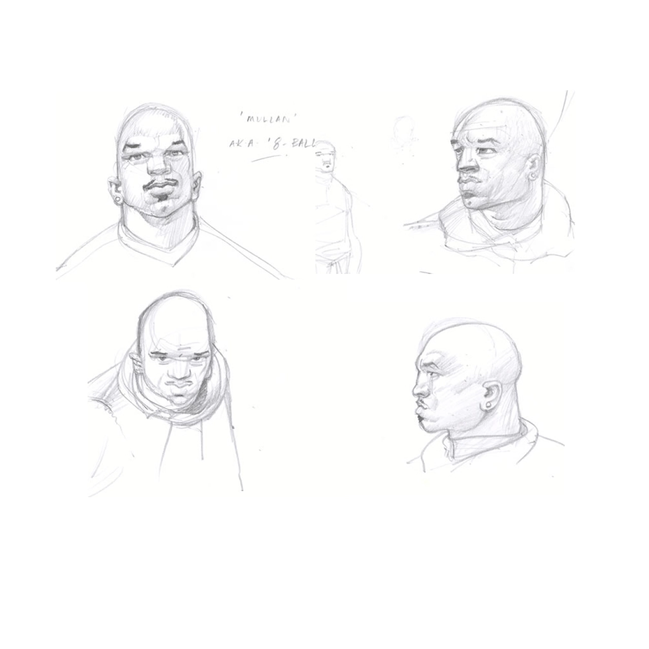 Character Sketches - 8-Ball