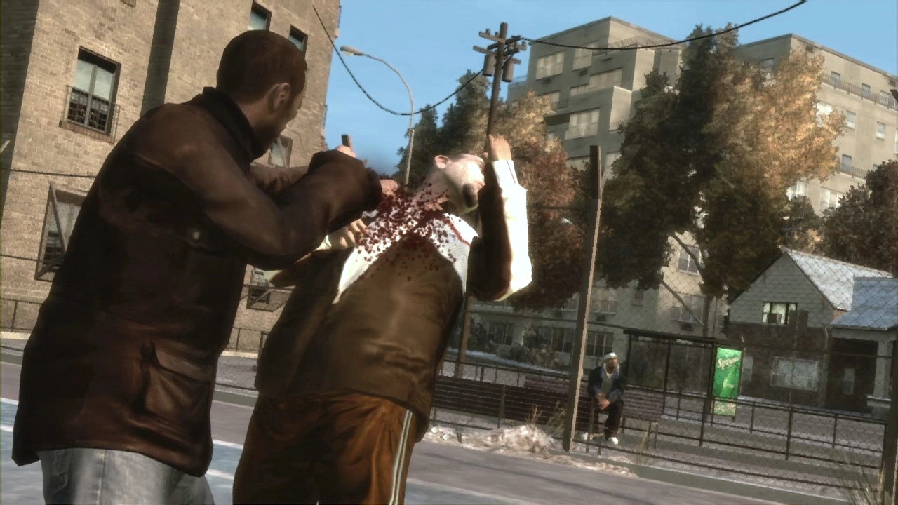 Niko Punches Someone