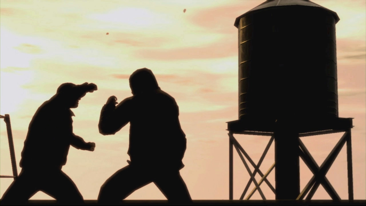 Fistfight On A Rooftop