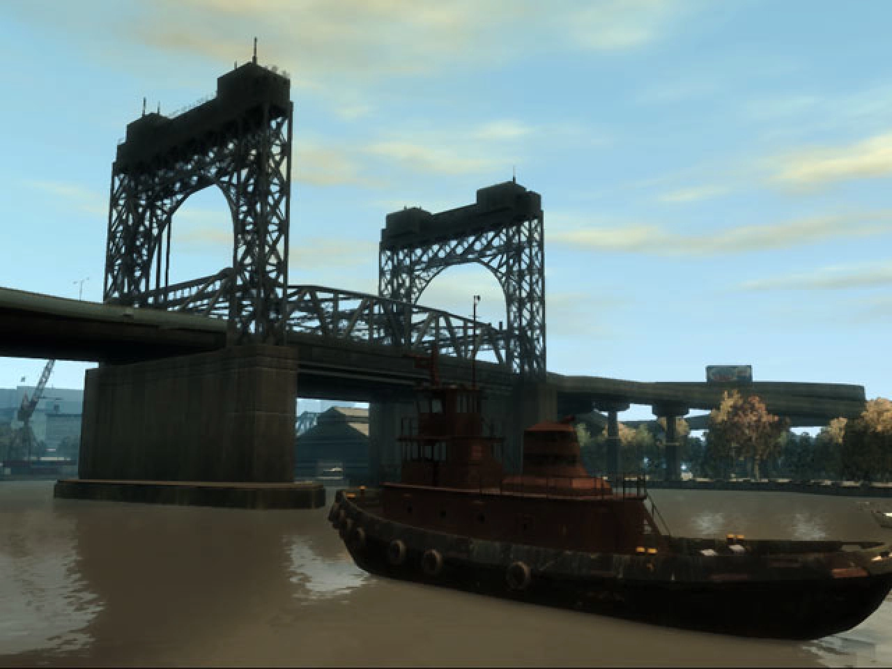 Boat &amp; Bridge