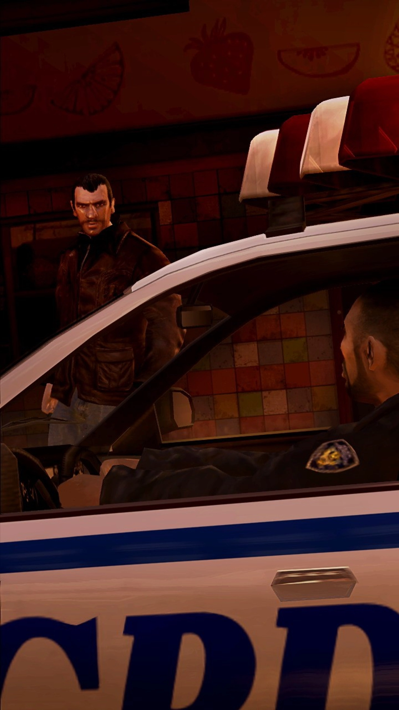 Niko eyeing Cop