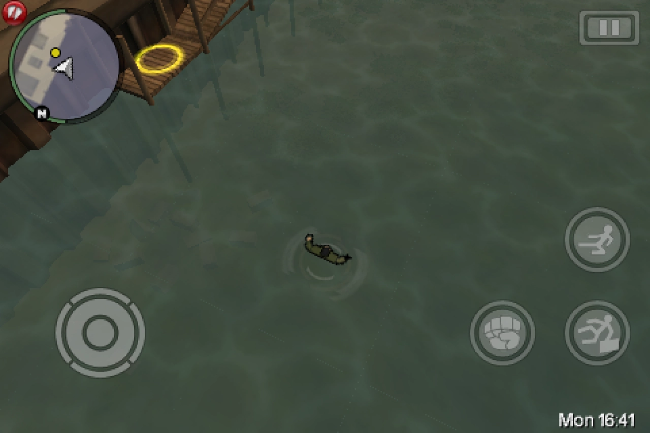 iPhone in-game