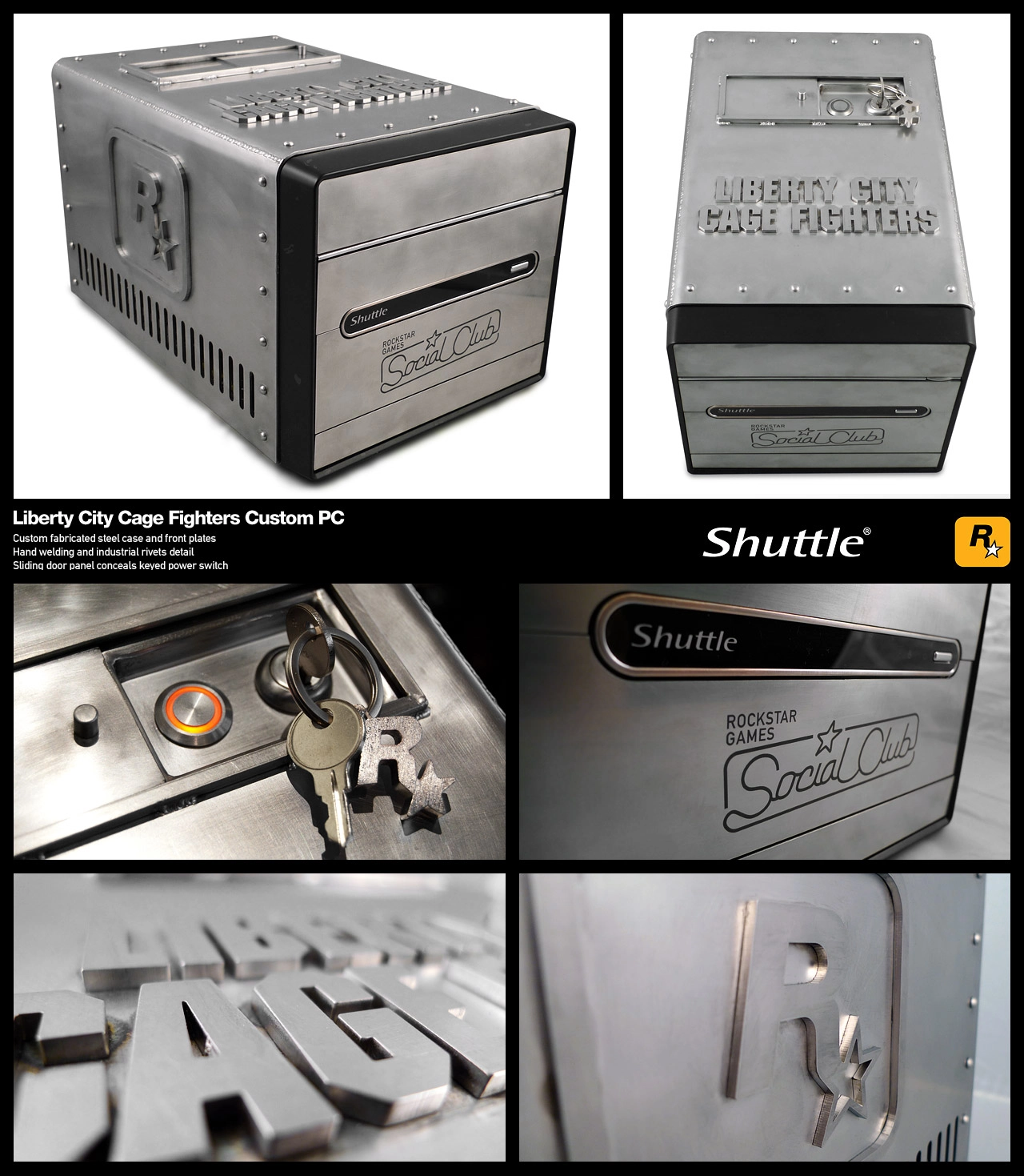 TBOGT Fight Club Shuttle Gaming PC