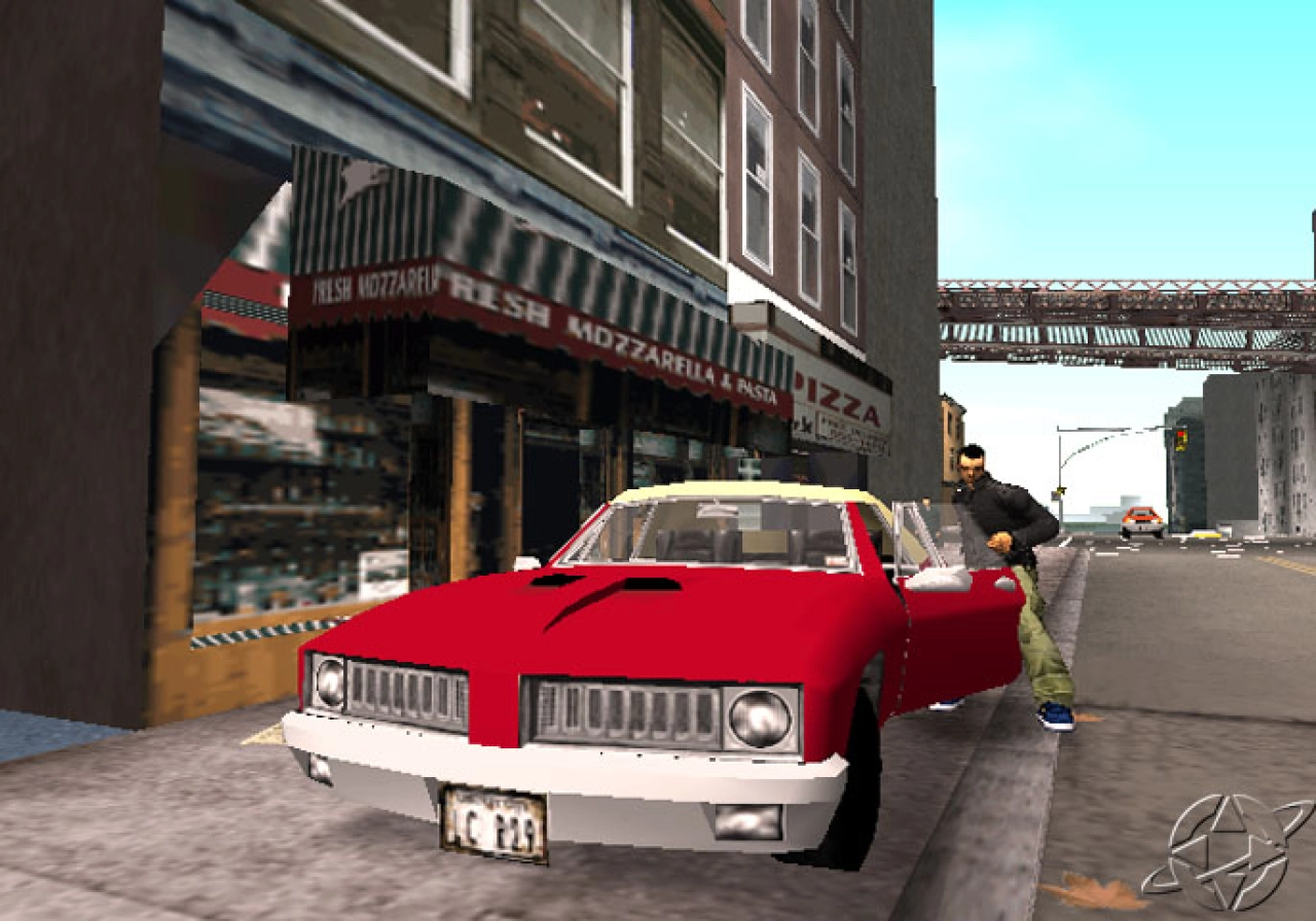 Claude's red ride