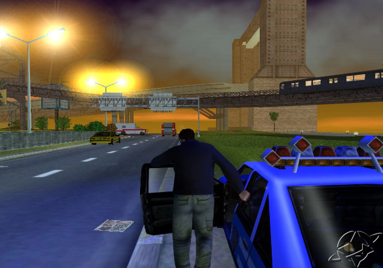 Taking the cop car