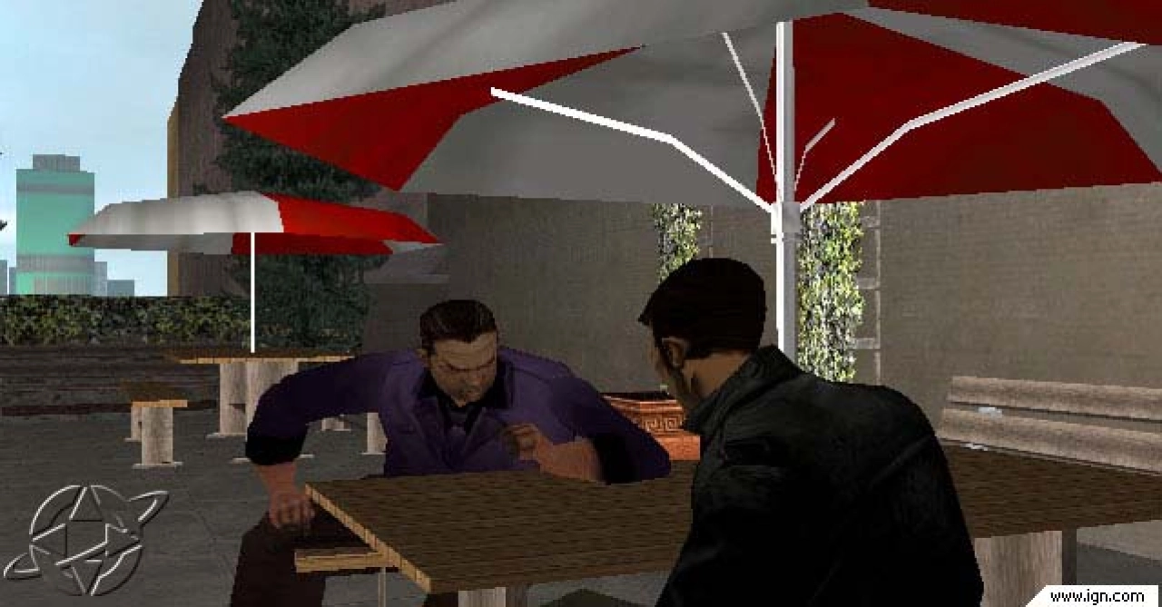 Talking business at the cafe