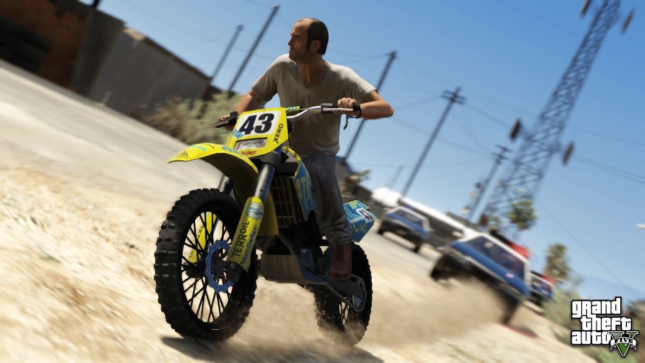 Trevor escapes on a Sanchez