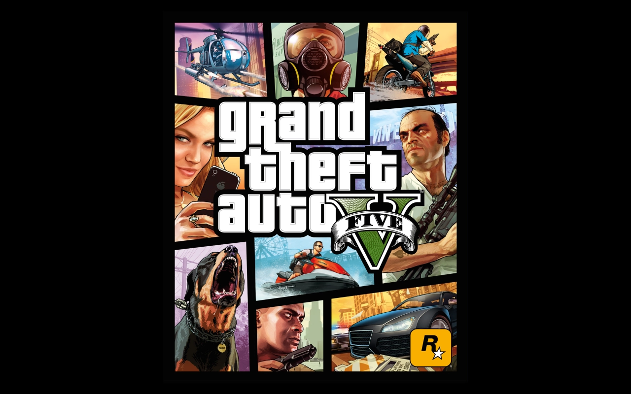 Grand Theft Auto V Cover Art