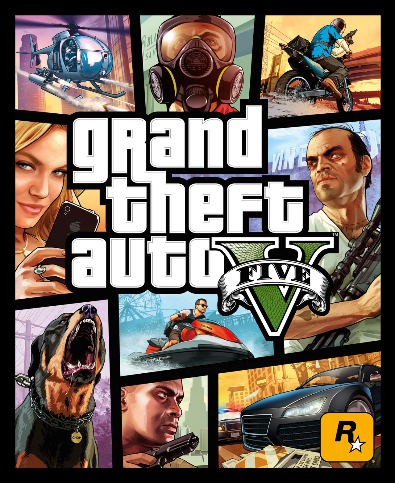 GTA V Cover Art
