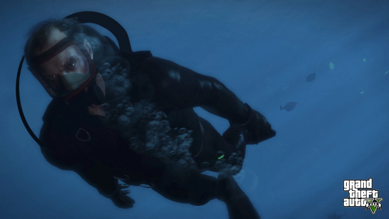 Trevor SCUBA diving