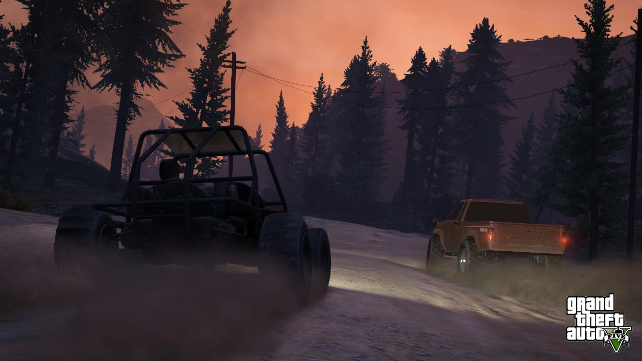 Having fun off the road