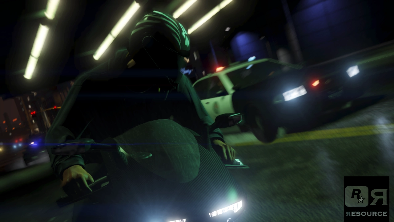 Running from the cops