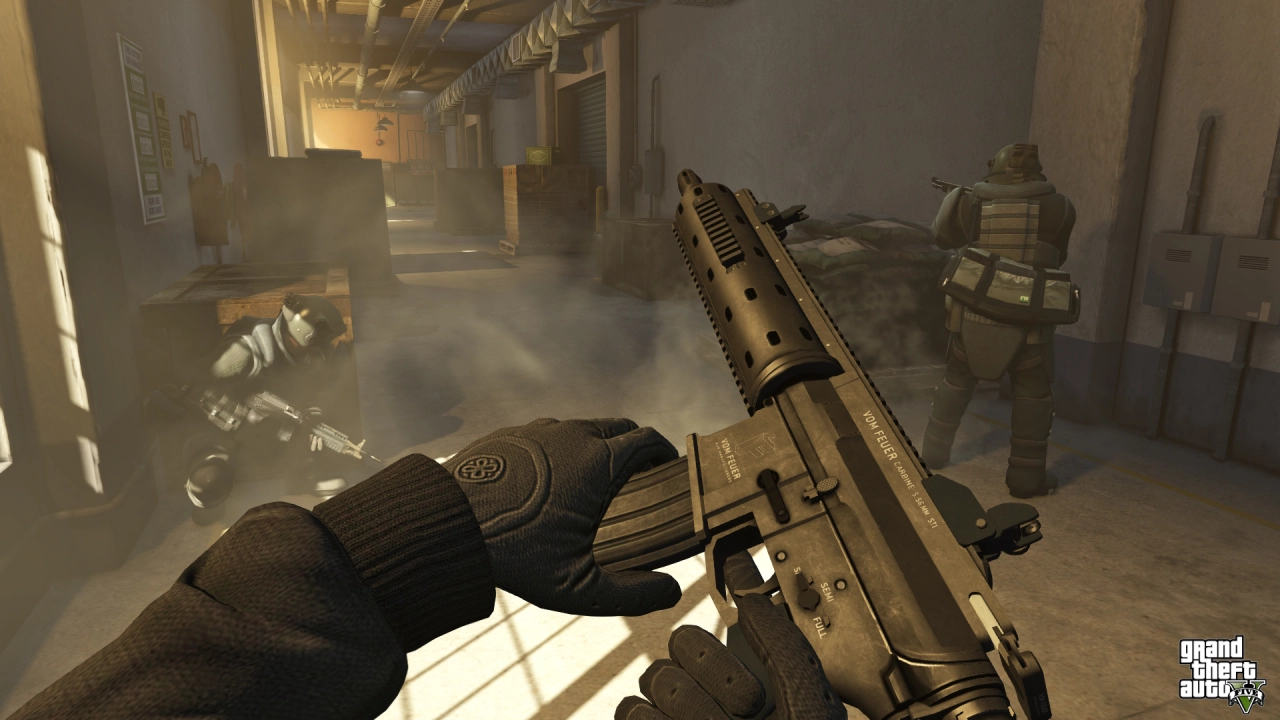 (First-person) Paleto Score escape 1