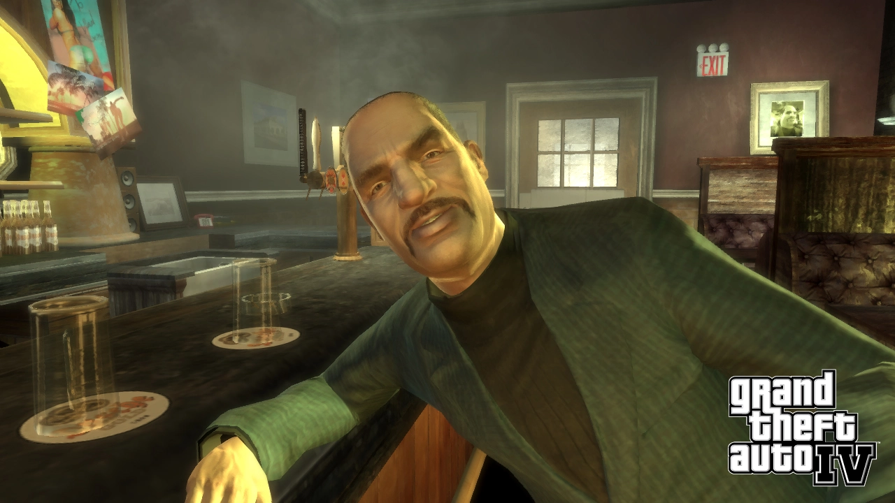 Vlad Glebov at the bar