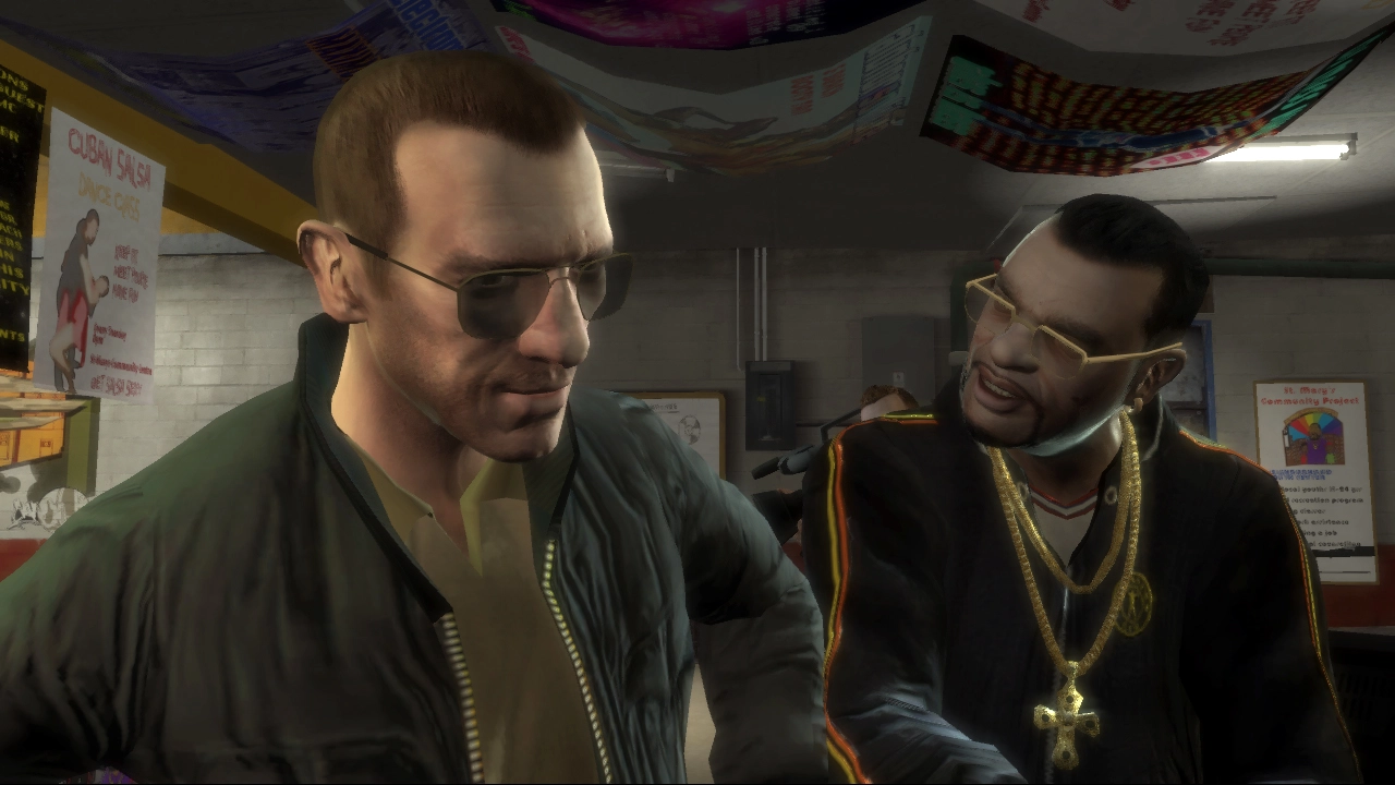 Niko and Manny have a talk.