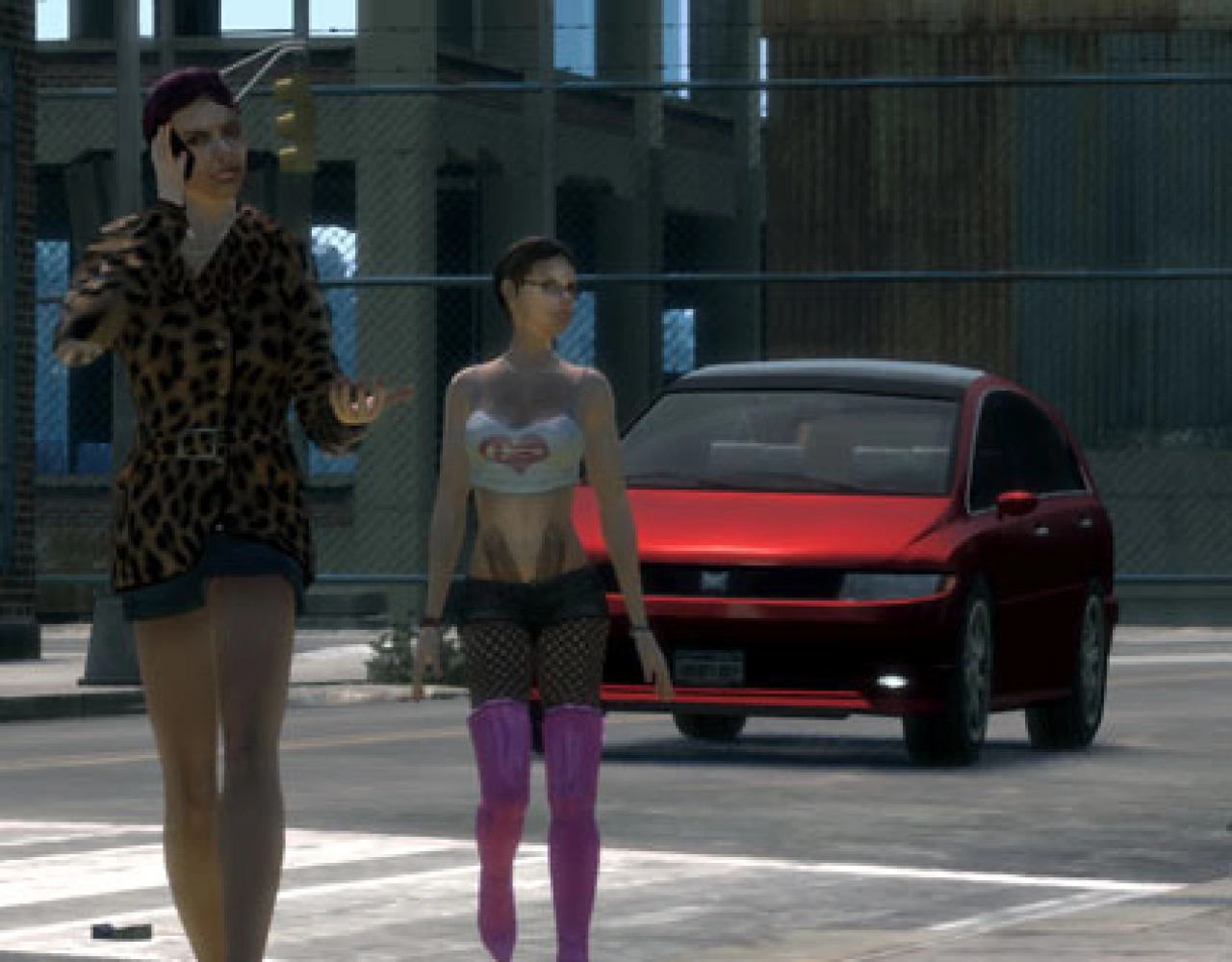 A prostitute in Liberty City