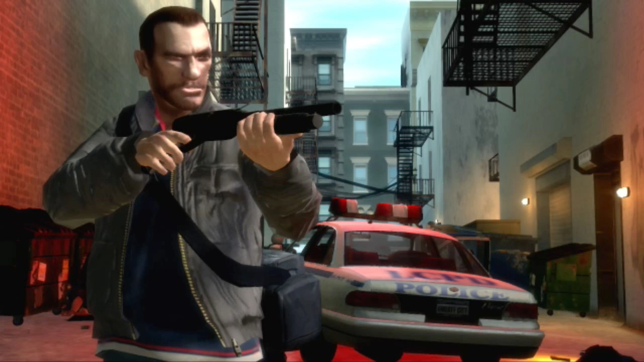 Armed In An Alleyway