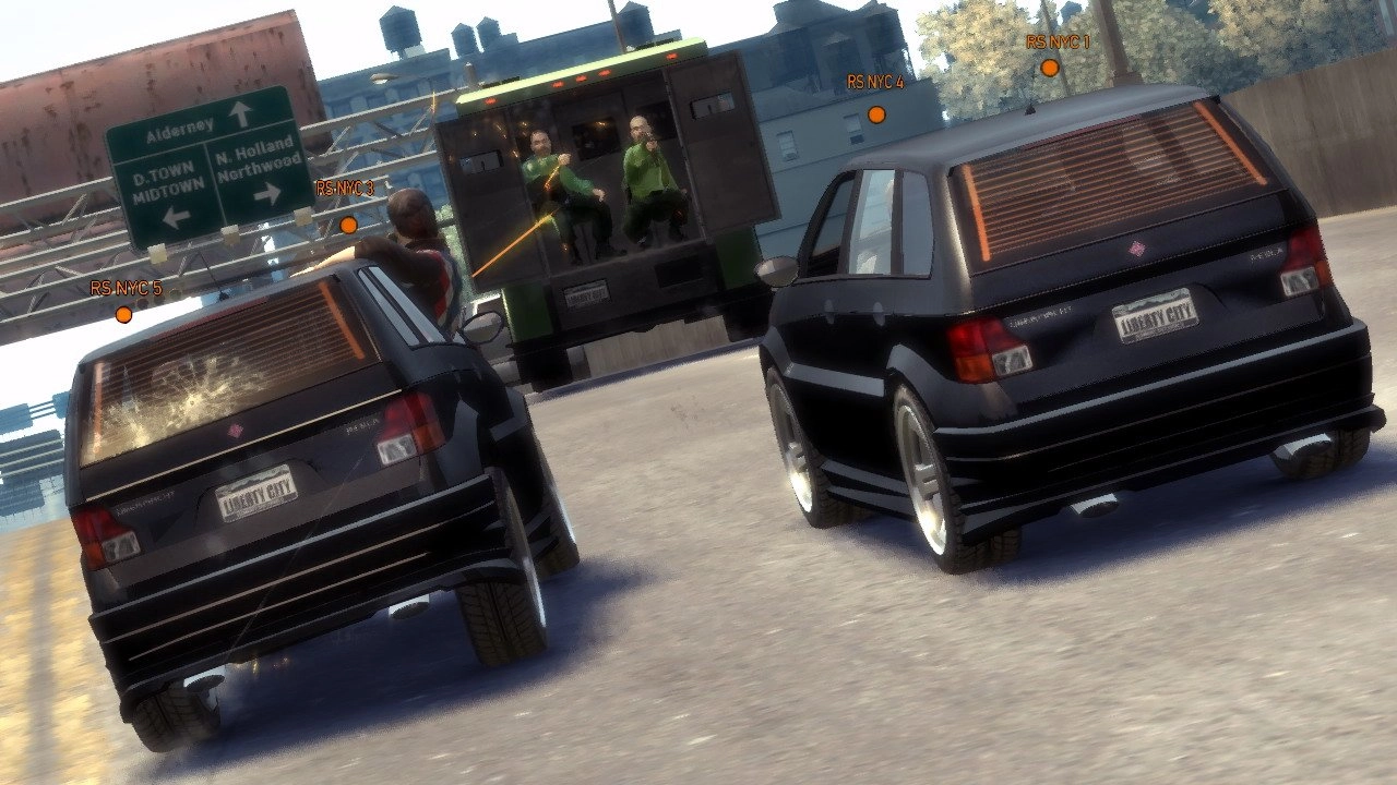 Freeway shootout!