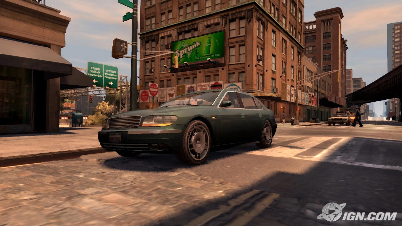 Running a red light.