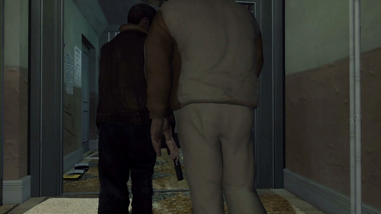 Niko and possibly Roman prepare for action.