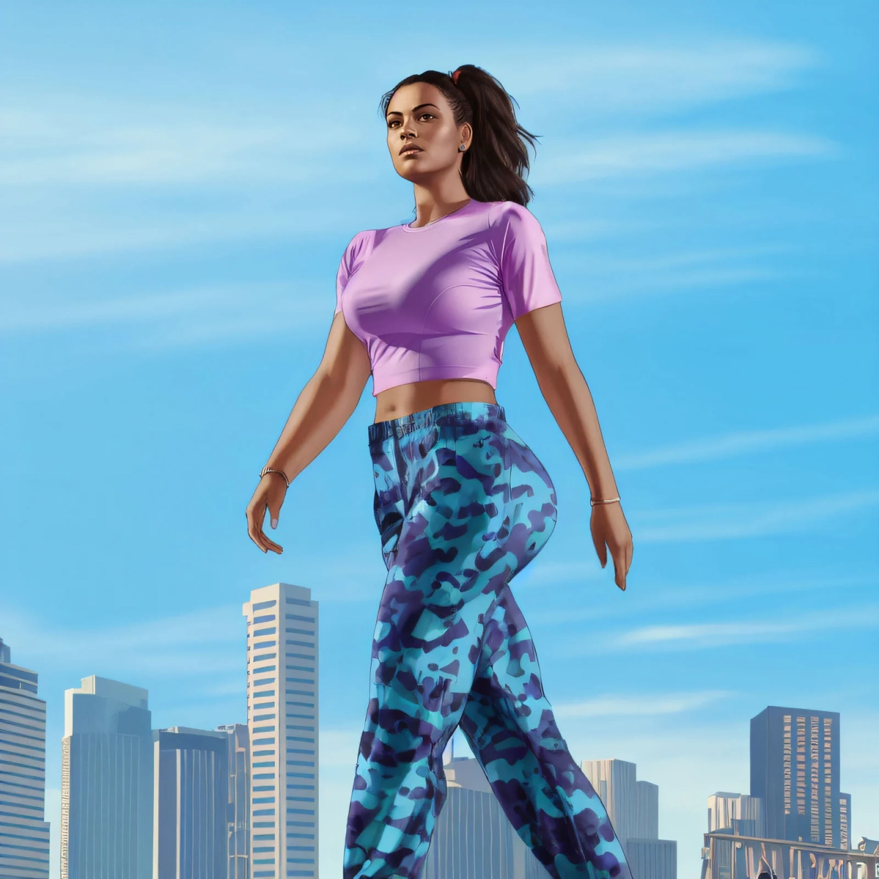 AI Generated Lucia Artwork By Infinity_Beam
