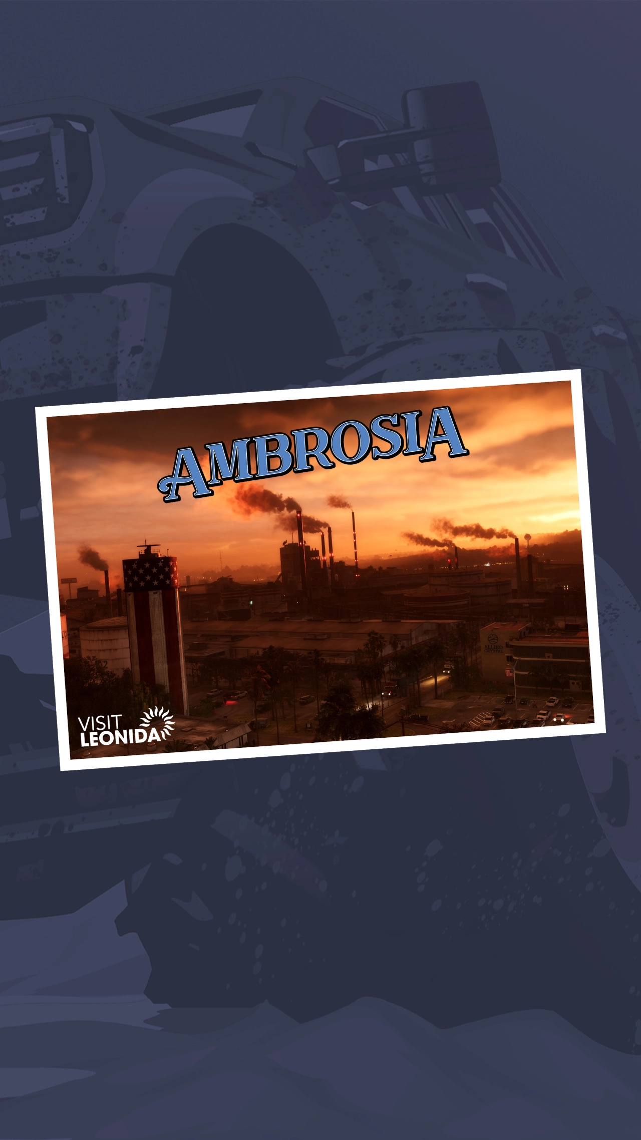 Ambrosia Postcard Portrait