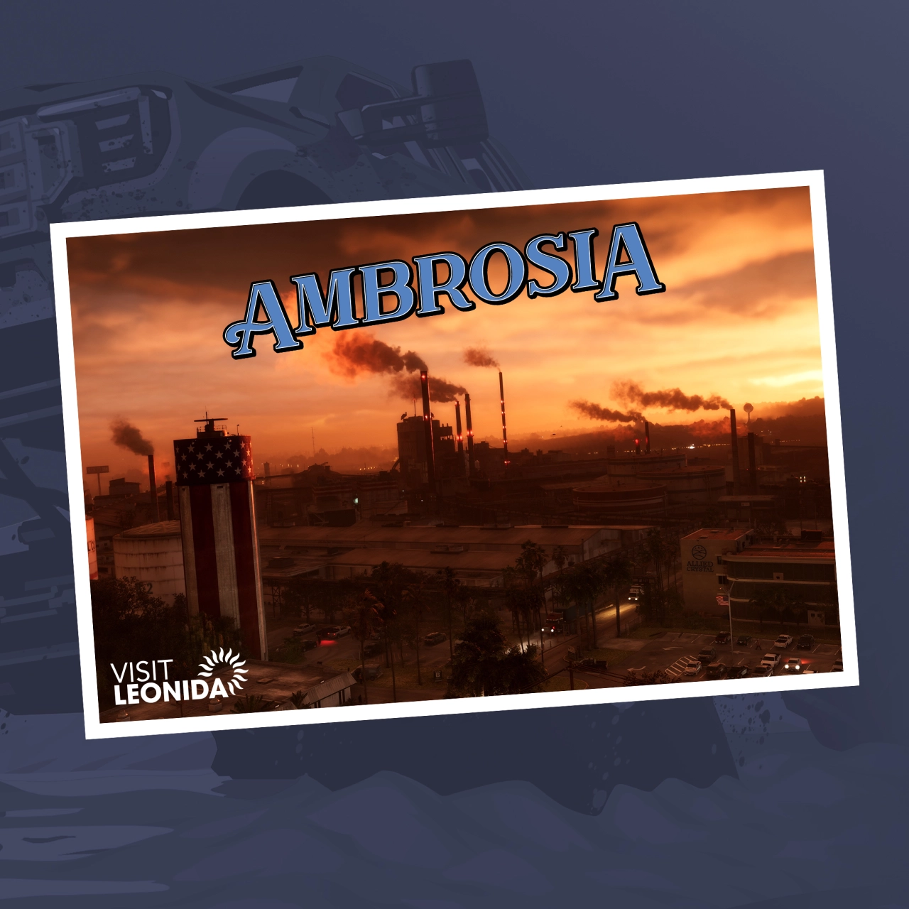 Ambrosia Postcard Square