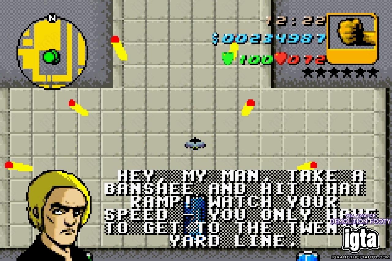 GTA Advance Demolition Football 3
