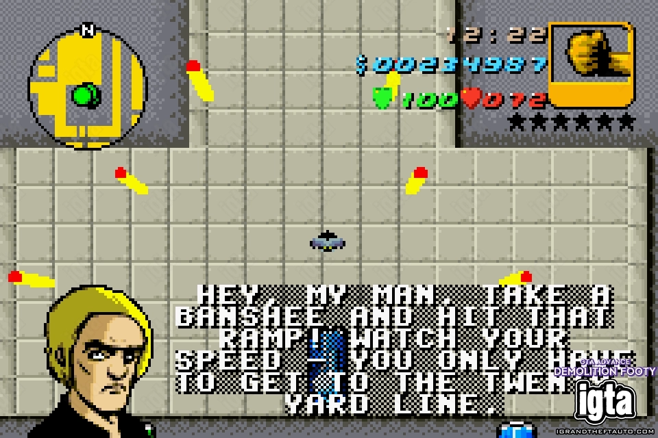 GTA Advance Demolition Football 3