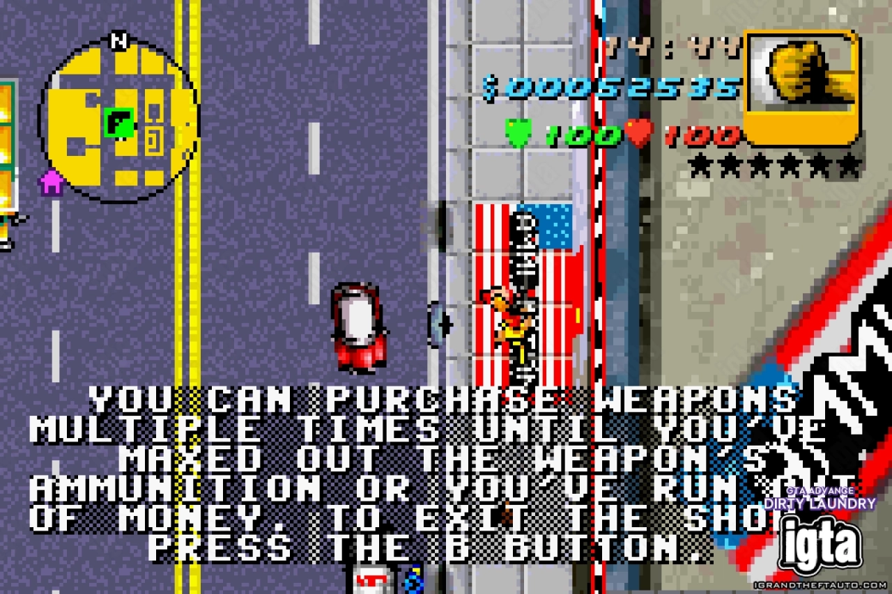 GTA Advance Dirty Laundry 5