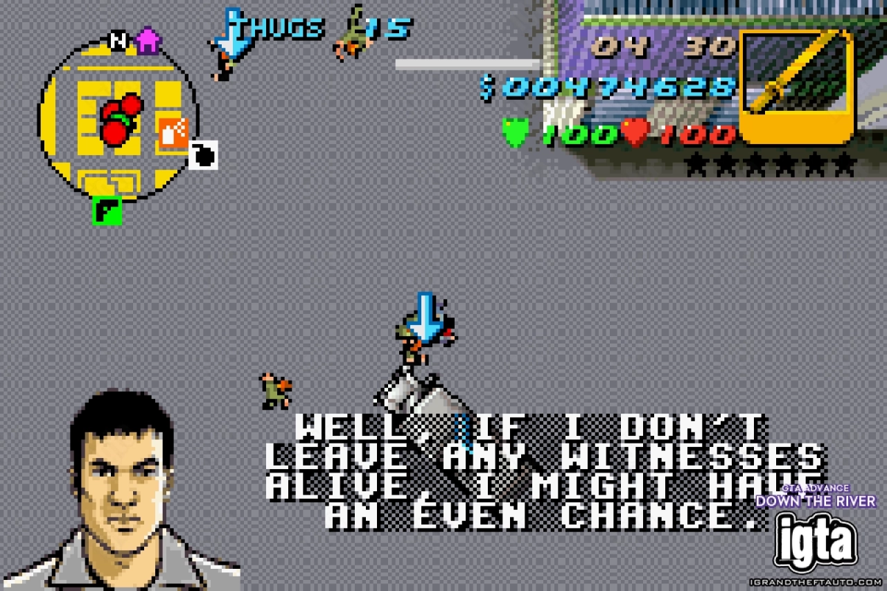 GTA Advance Down The River 19