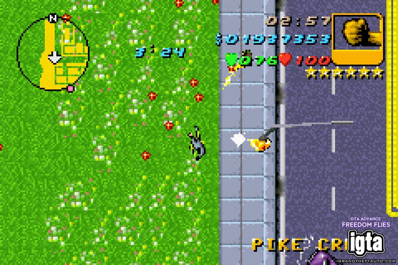 GTA Advance Freedom Flies 14